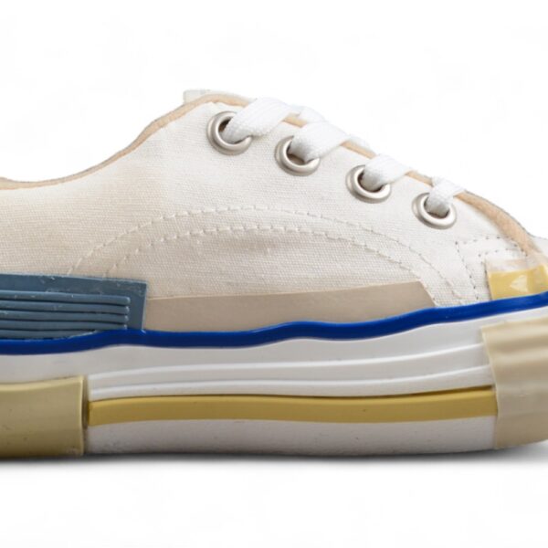 Lanvin Off-White Vulcanized Mlted Sneakers