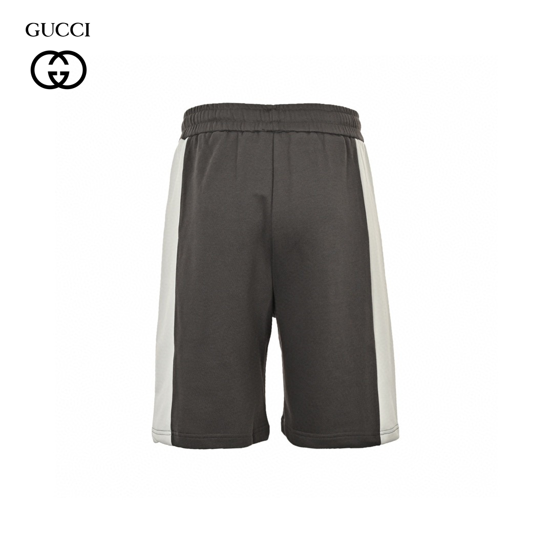 Joint Inlay Double G Embroidery Logo Short