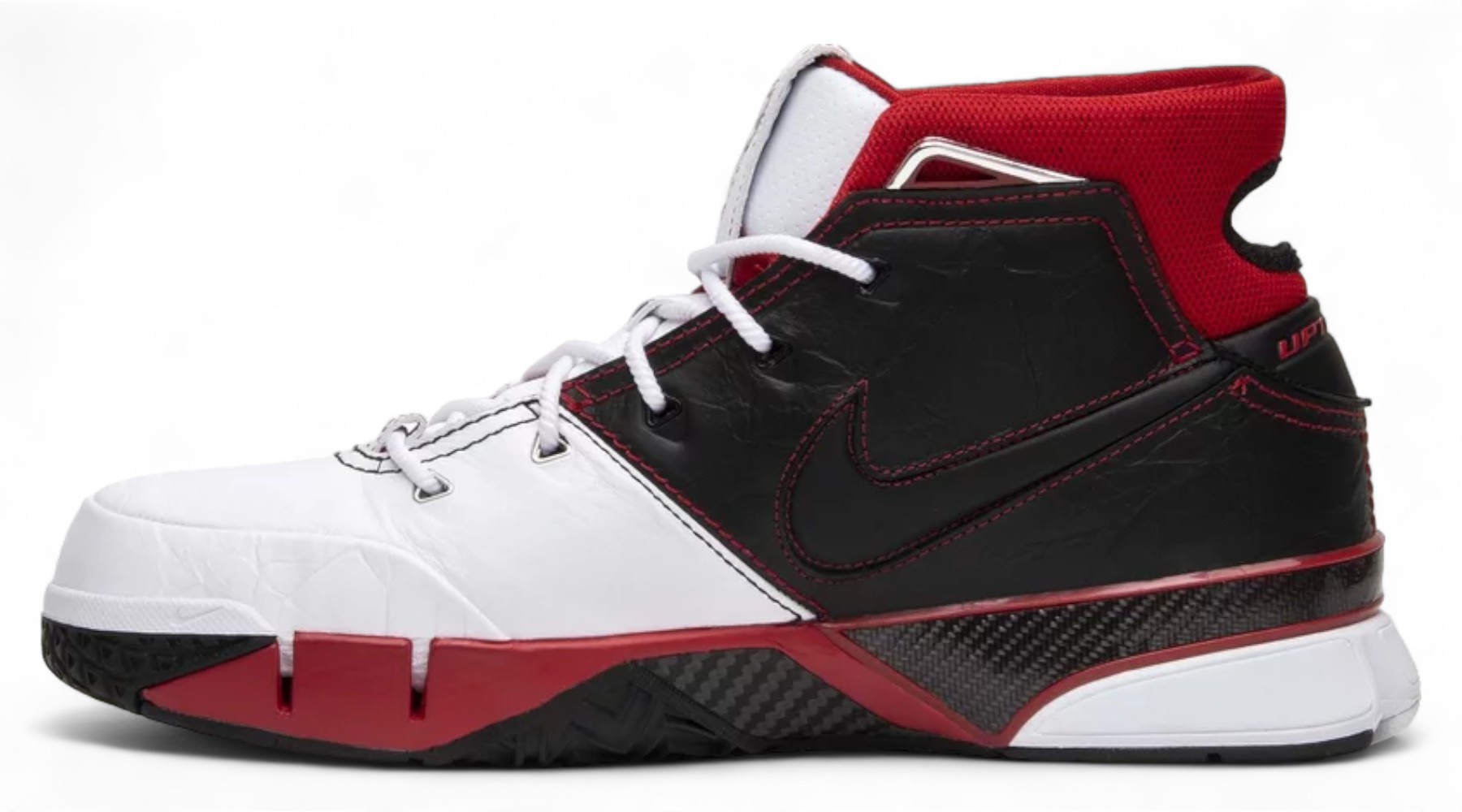 NIKE KOBE 1 PROTRO WHITE/BLACK-VARDSITY RED