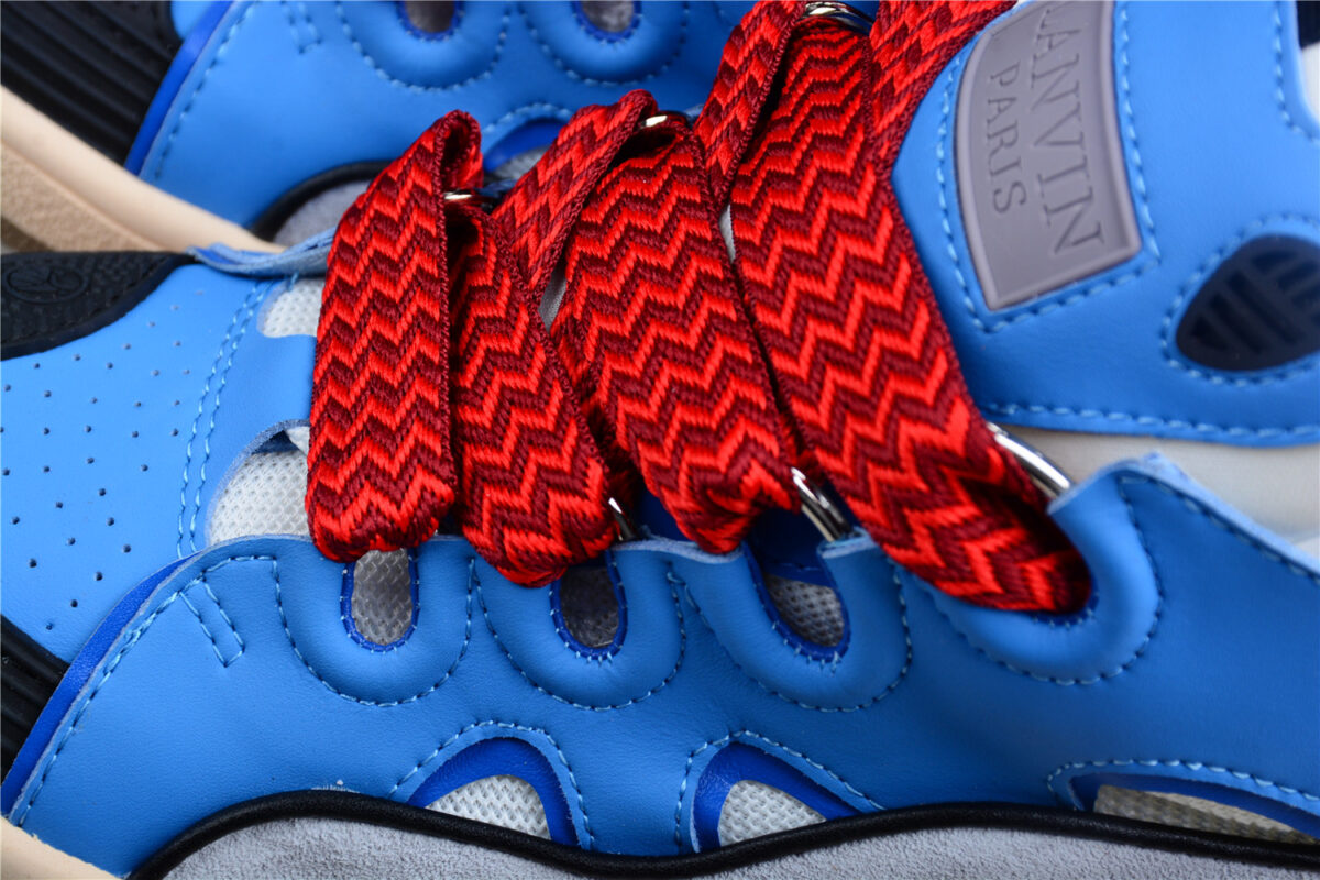 Lanvin Curb Sneaker Shoes Blue