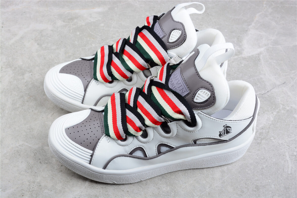 Lanvin Curb Sneaker White Multicolor
