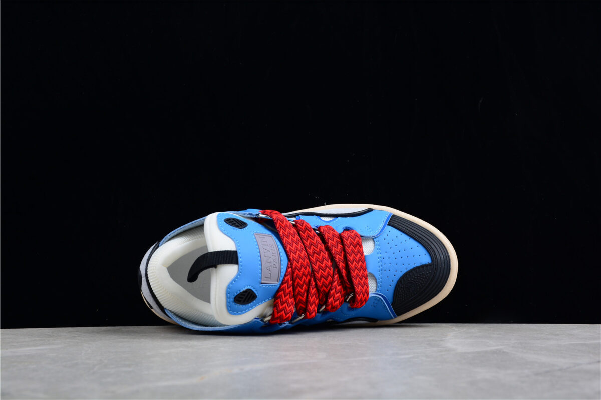 Lanvin Curb Sneaker Shoes Blue