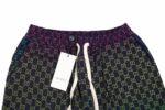 Grandual Change Color Monogram Logo Denim Short