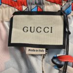 24ss Letter Pixel Logo Silk Blends Short