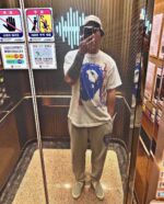 Blue Jesus Logo T-Shirt