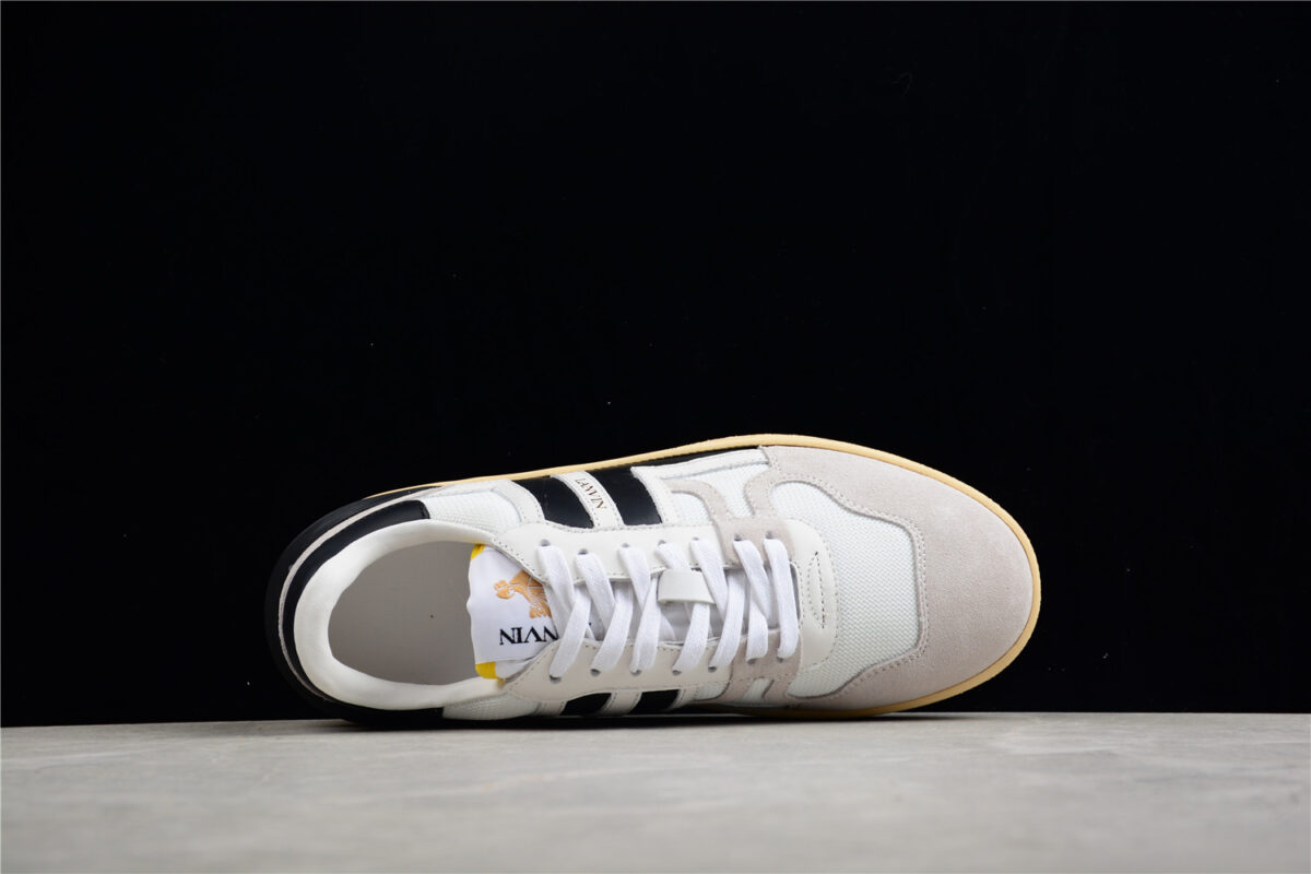 Lanvin Clay sneakers in black and white