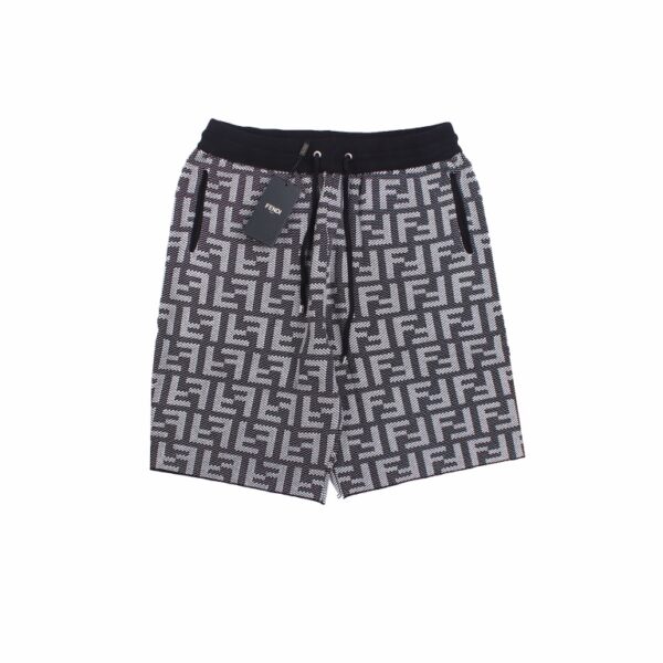 Ghost Line Double F Logo Knit Short