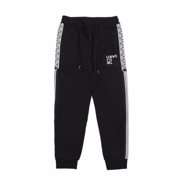 23Fw Embroidery Logo Jacquard Weave Braid Pants
