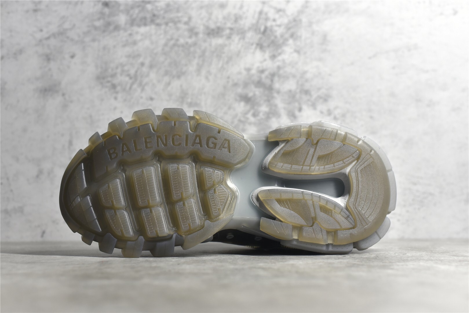 Balenciaga Track Clear Sole Sneaker Gray