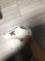 Super-Star LTD sneakers with leopard-print crystal star and silver-colored crystal heel tab