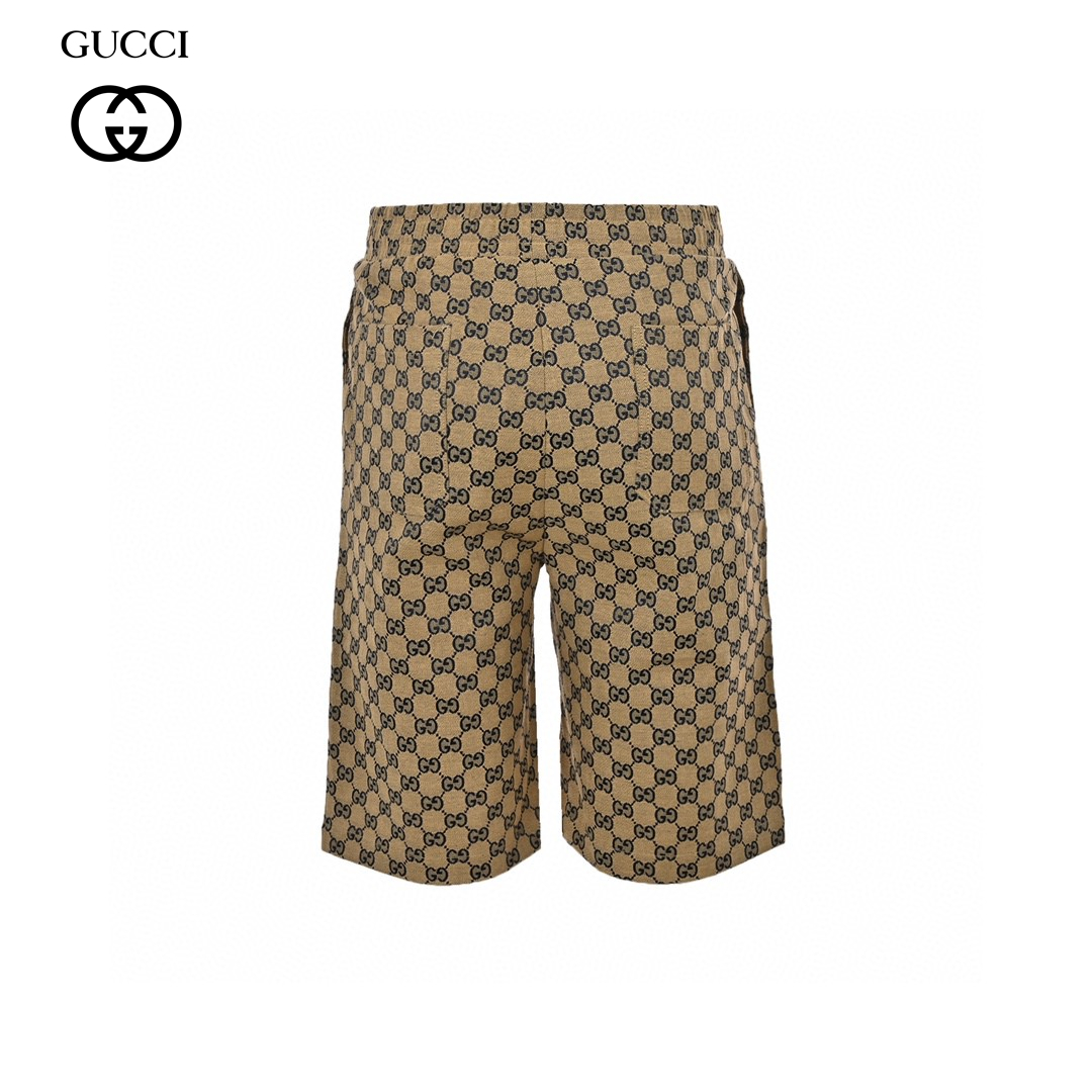 23ss Full Monogram Logo Jacquard Weave Short