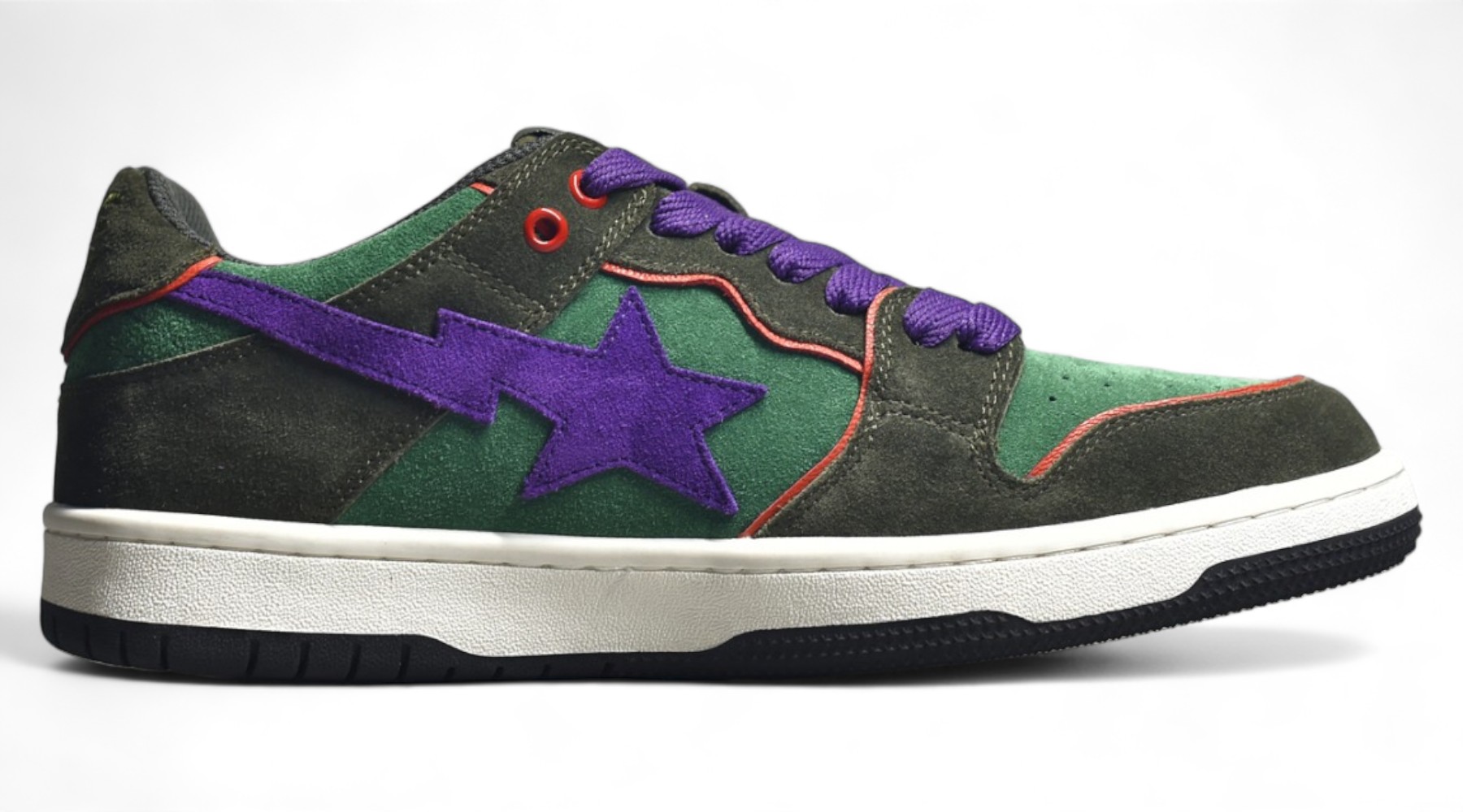 BAPE STA SK8 - black purple