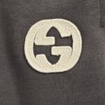 Joint Inlay Double G Embroidery Logo Short