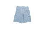 23SS 4G Full GG Logo Jacquard Weave Denim Short