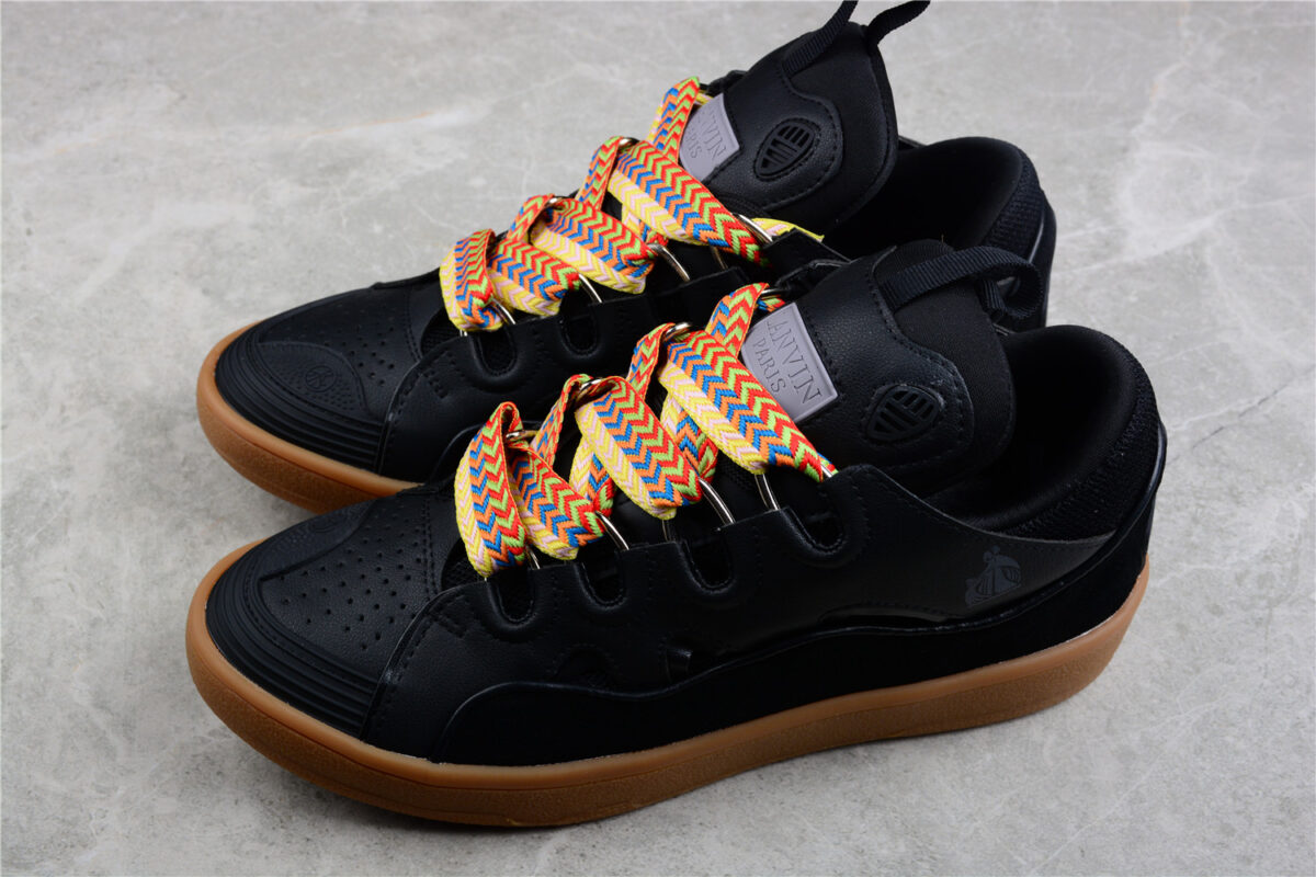 Lanvin ‘Curb’ Sneakers Black & Multicolor