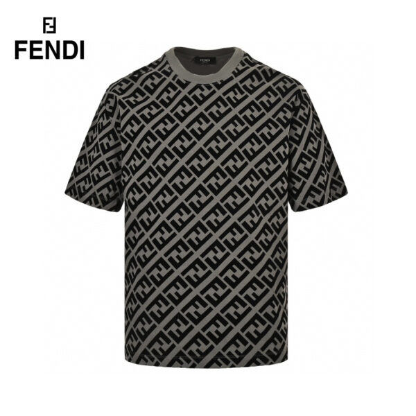 24ss Full Flocking Logo T-Shirt