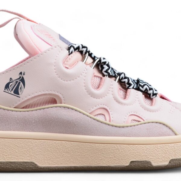 Lanvin Curb Sneaker - Pink/Black