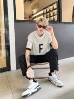 Essentials Front F and Backside G Logo T-Shirt