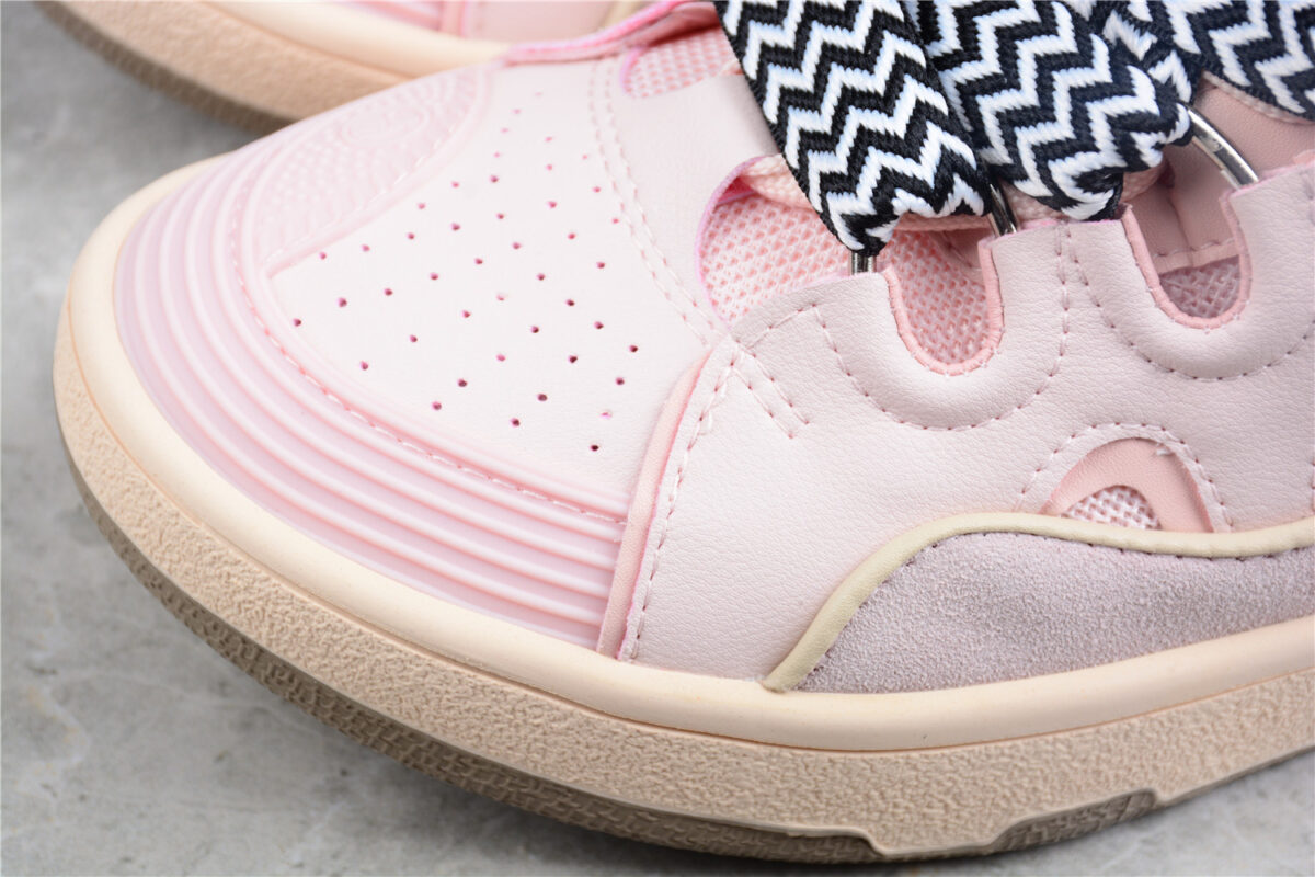 Lanvin Curb Sneaker - Pink/Black