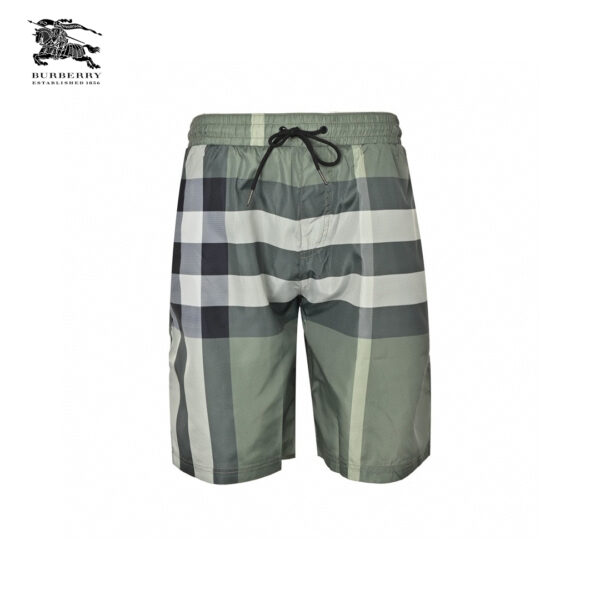 Stripe Plaid Beach Short