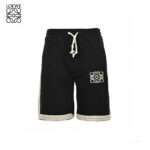 Joint Color Embroidery Logo Braid Short