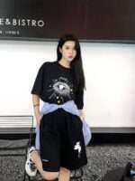 24ss Spotted Dog Logo Short