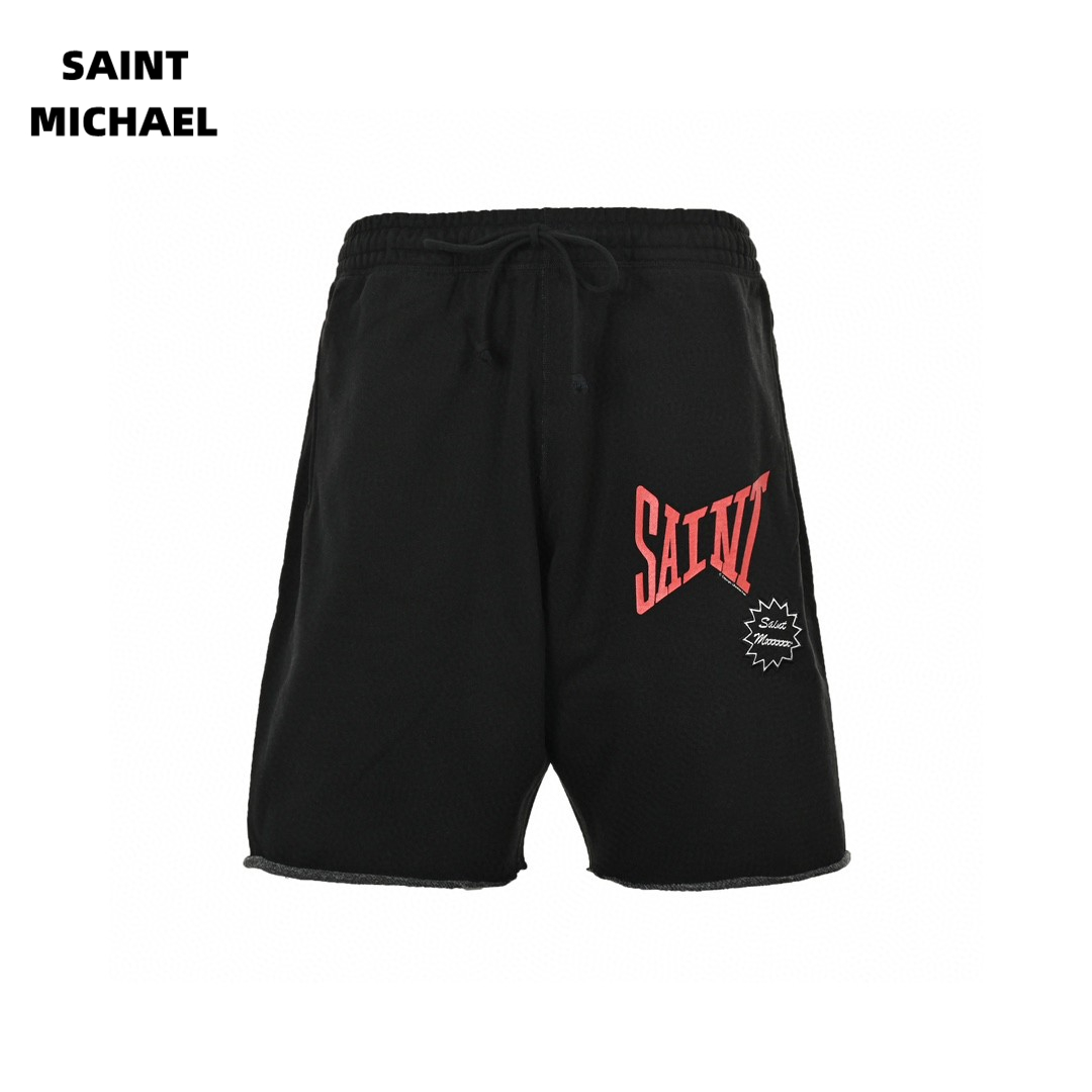 24ss Saint Label Logo Short