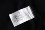 23Fw Classic Series Black and White Embroidery Logo Pants