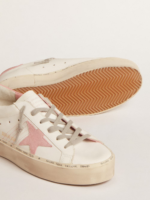 Hi Star with suede star and old rose leather heel tab