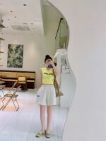 24ss Embroidery Coca Cola Logo Short