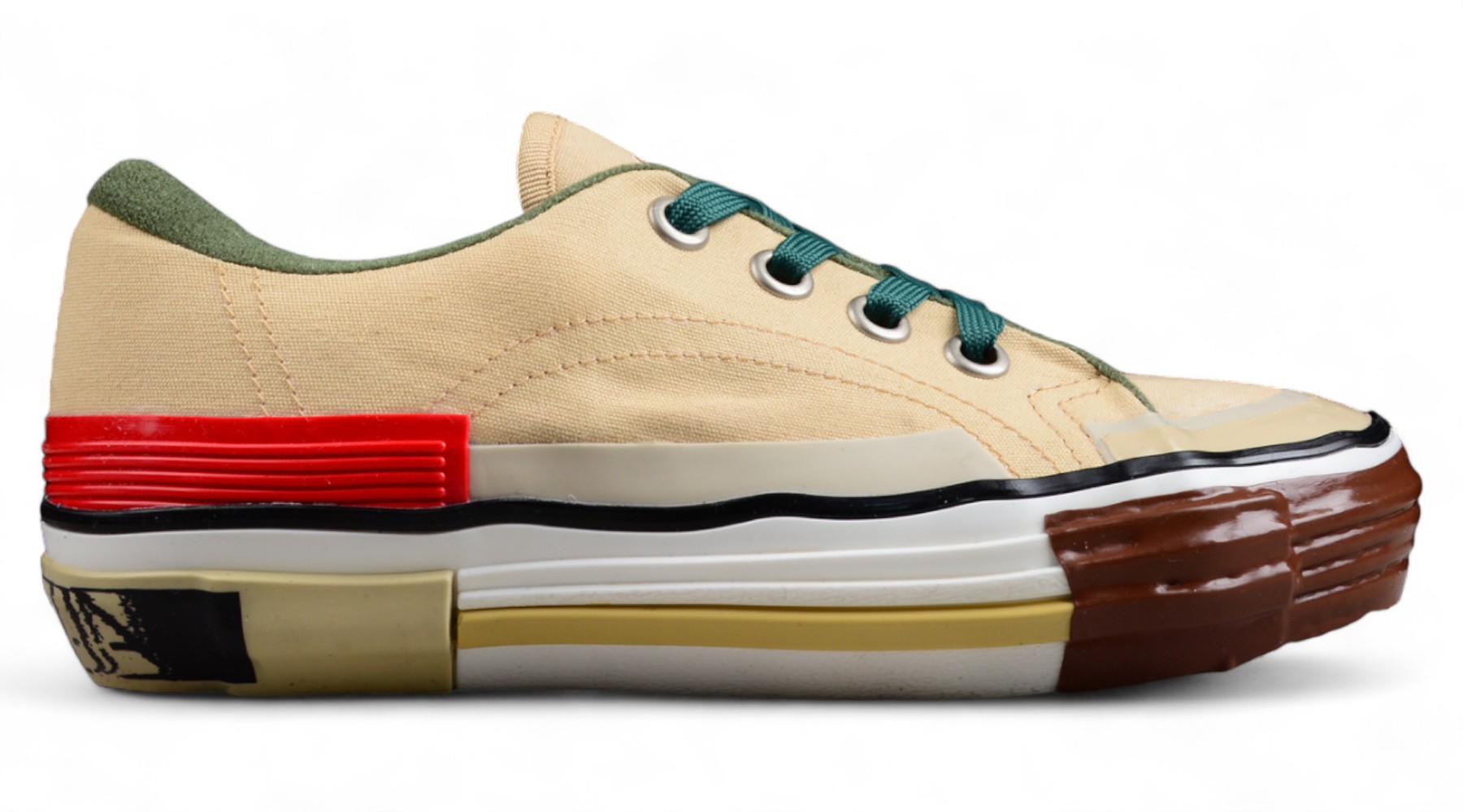 Lanvin Canvas Shoes Lace Sneakers