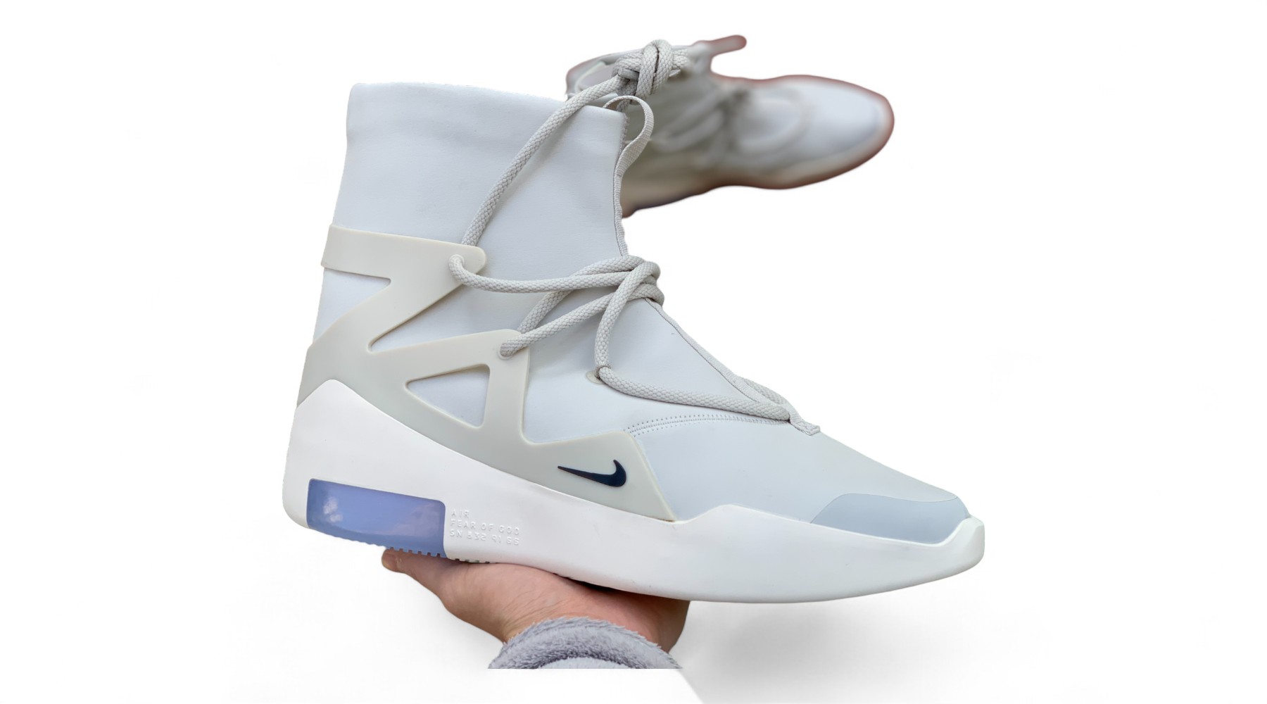 Nike Air Fear Of God 1 Light Bone AR4237-002