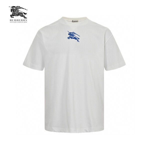 24ss Chest Small Embroidery Knight Warhorse Logo T-Shirt