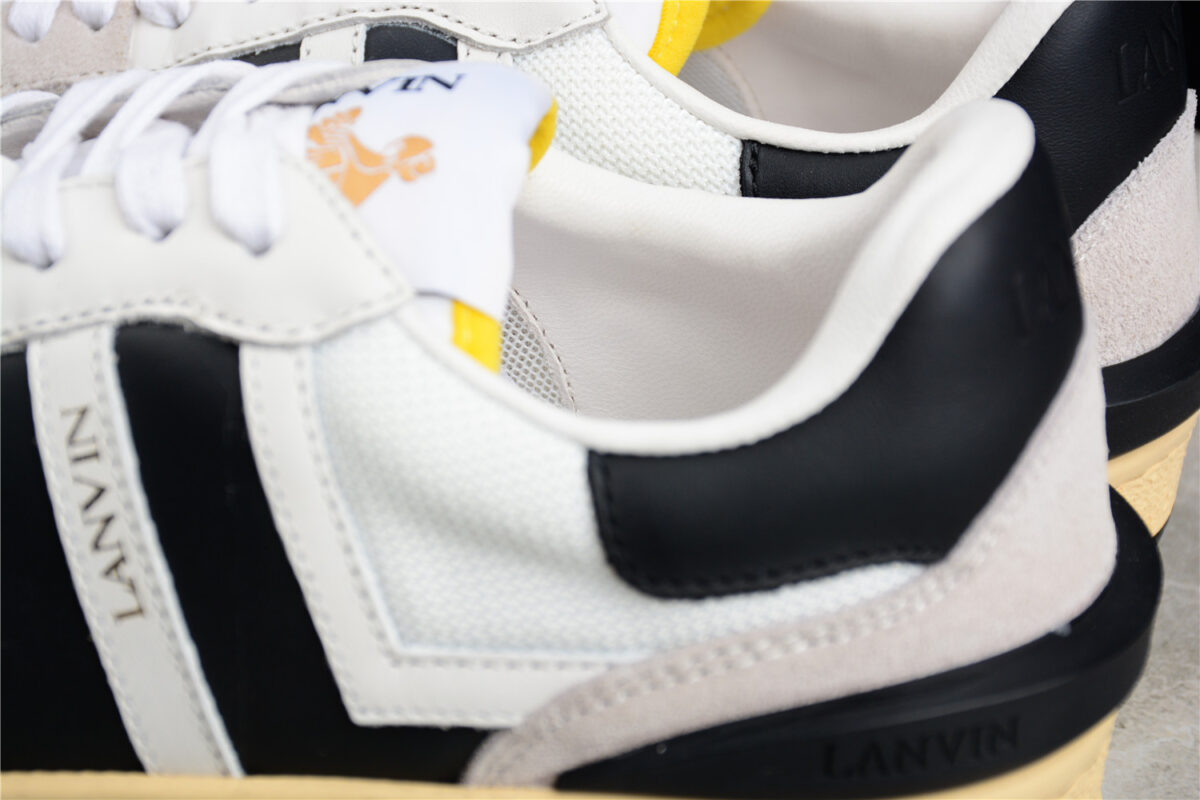 Lanvin Clay sneakers in black and white