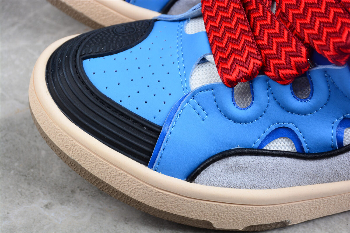 Lanvin Curb Sneaker Shoes Blue