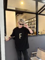 Essentials Front F and Backside G Logo T-Shirt