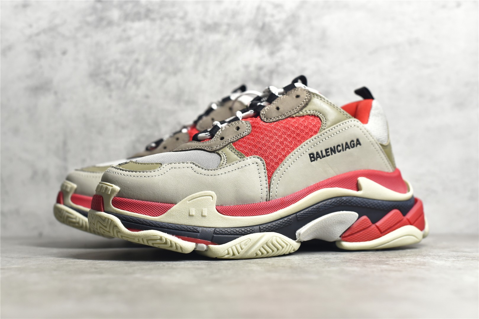 Balenciaga Triple S Red