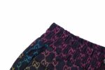 Grandual Change Color Monogram Logo Denim Short