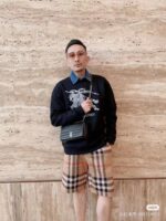 24ss Plaid Knit Short