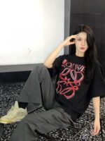 24ss Big Colored Drawing Logo T-Shirt