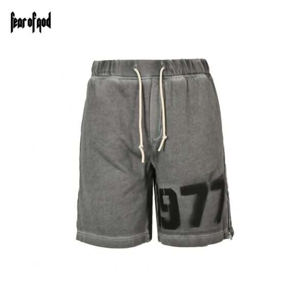 Essentials 1977 Logo Zipper Short