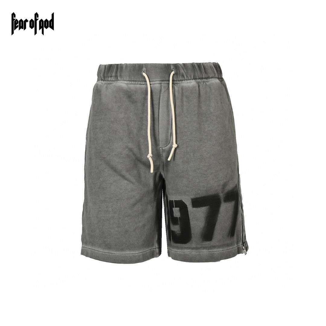 Essentials 1977 Logo Zipper Short
