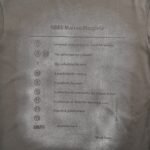 Misty Gradual Change Color Logo T-Shirt