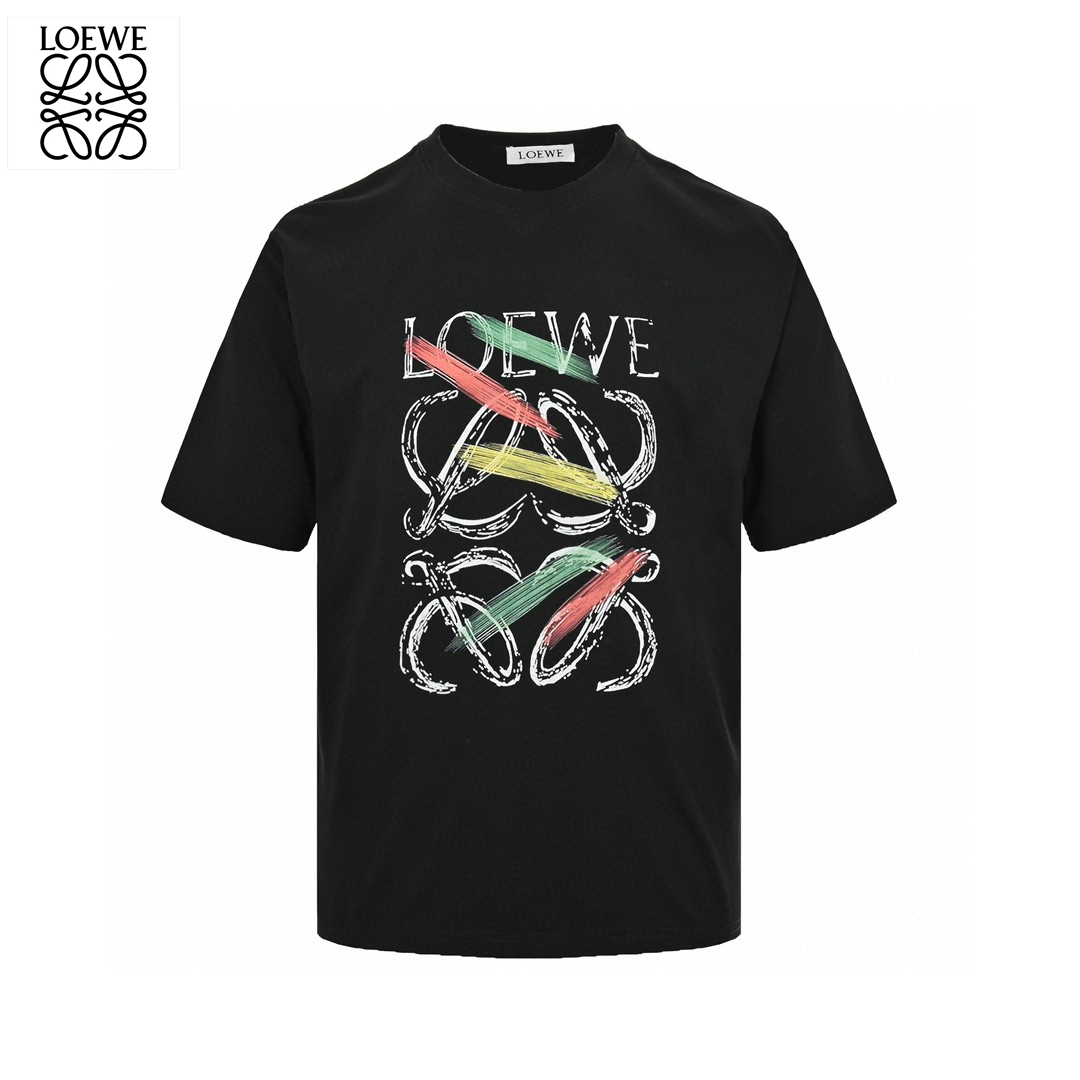 24ss Graffiti Hand Drawing Logo T-Shirt