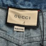 24ss Liquid State Heart Logo Denim Short