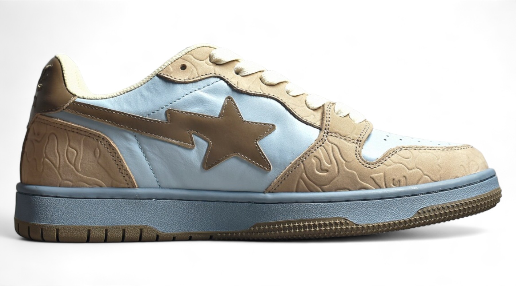 BAPE STA SK8 - blue brown