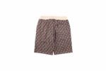 Full Monogram Logo Knit Short