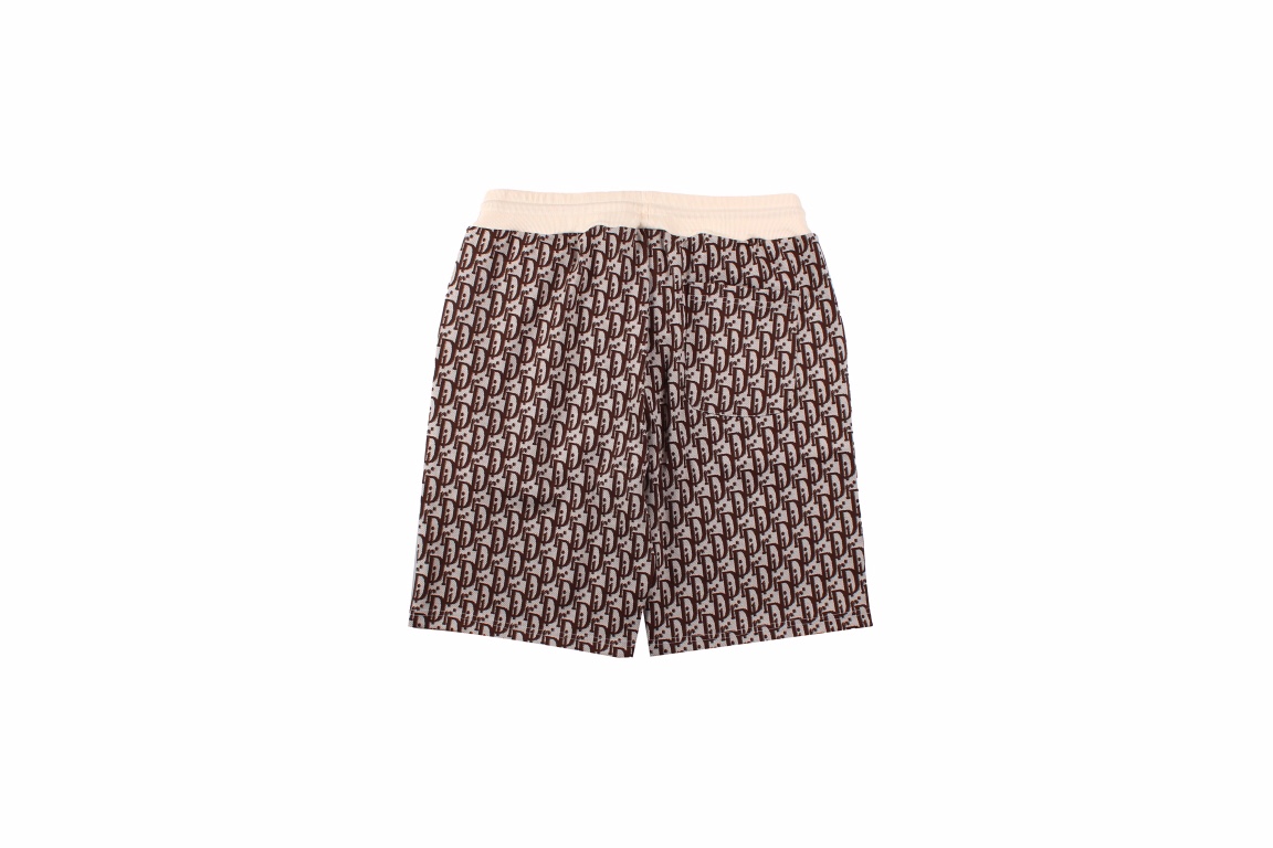 Full Monogram Logo Knit Short