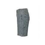 23ss 4G Full Logo Jacquard Weave Denim Short