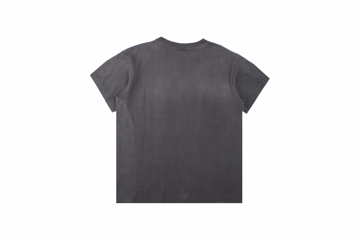 Saint Michael Chest Logo Worn Out T-Shirt